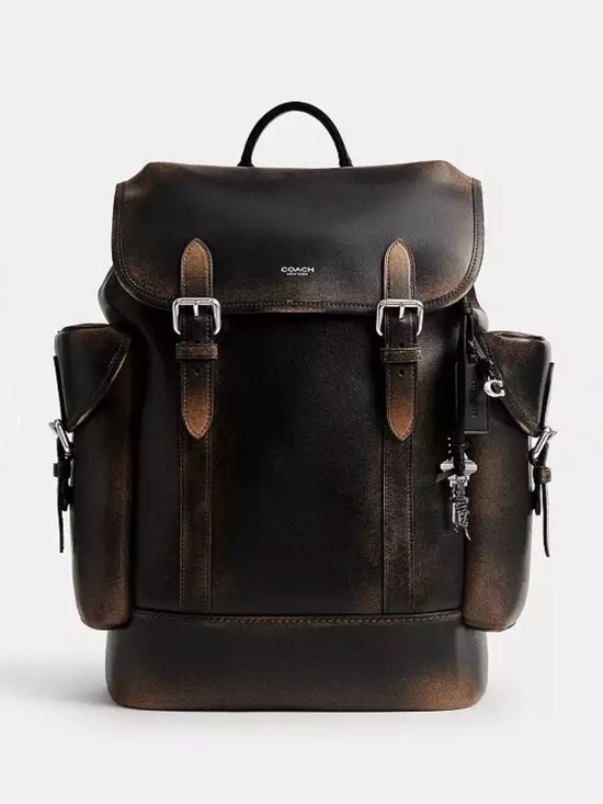 Coach Other - *pre-loved* COACH Hitch Backpack in Loved Leather